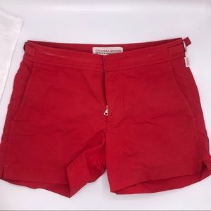 Orlebar Brown Red Shorts Size 28